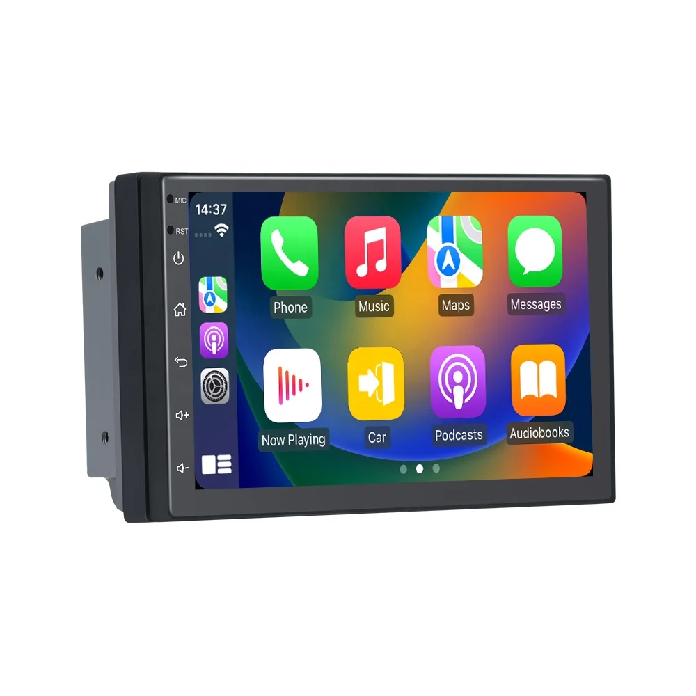

STLFUniversal 7Inch Android 13 4-64GB Touch Screen 4-Core 2 Din Car Stereo Radio Wireless Carplay GPS WiFi BT