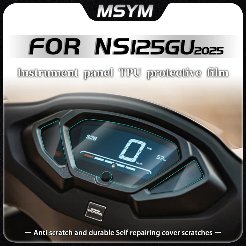 

For HONDA NS125GU NS 125 GU Ns125Gu ns125gu 2025 Scratch Cluster Screen Dashboard Protection Instrument Film Accessories