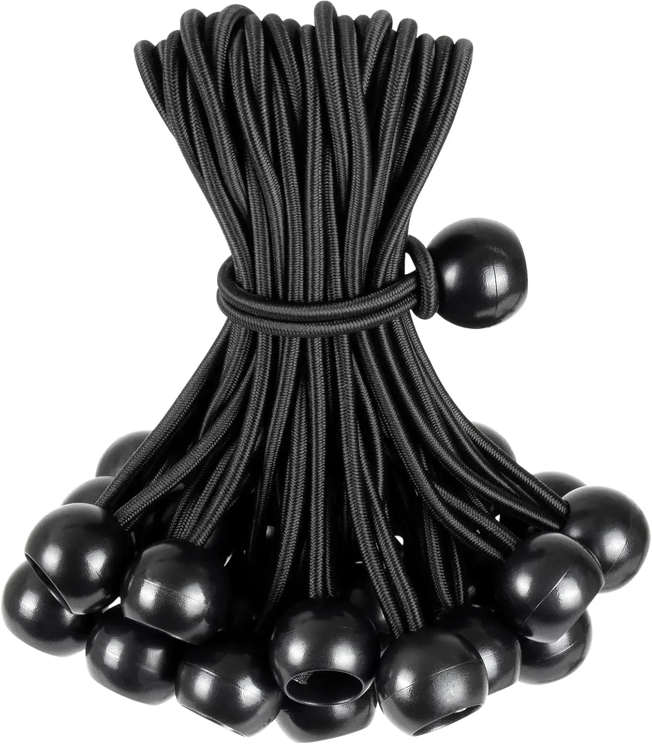 

Hot Sale High Strength Elastic Black Jumping Bungee Cord with Ball Sports & Entertainment Rope