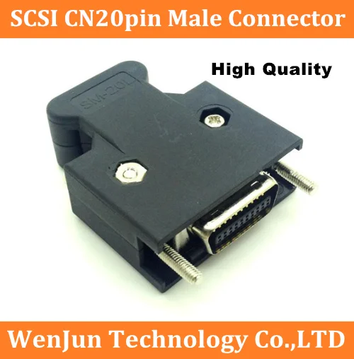 High Quality SCSI CN20P CN 20Pin 20P Connector for Servo Motor Drive IO Control Encoder Connector