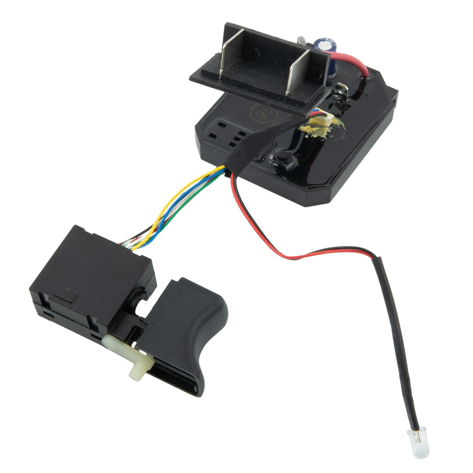 For Dayi 2106/161/169 Drive Control Board Switch 18V 21V Brushless Electric Wrench Motherboard Speed Switch Battery Pack 5.2x6.2