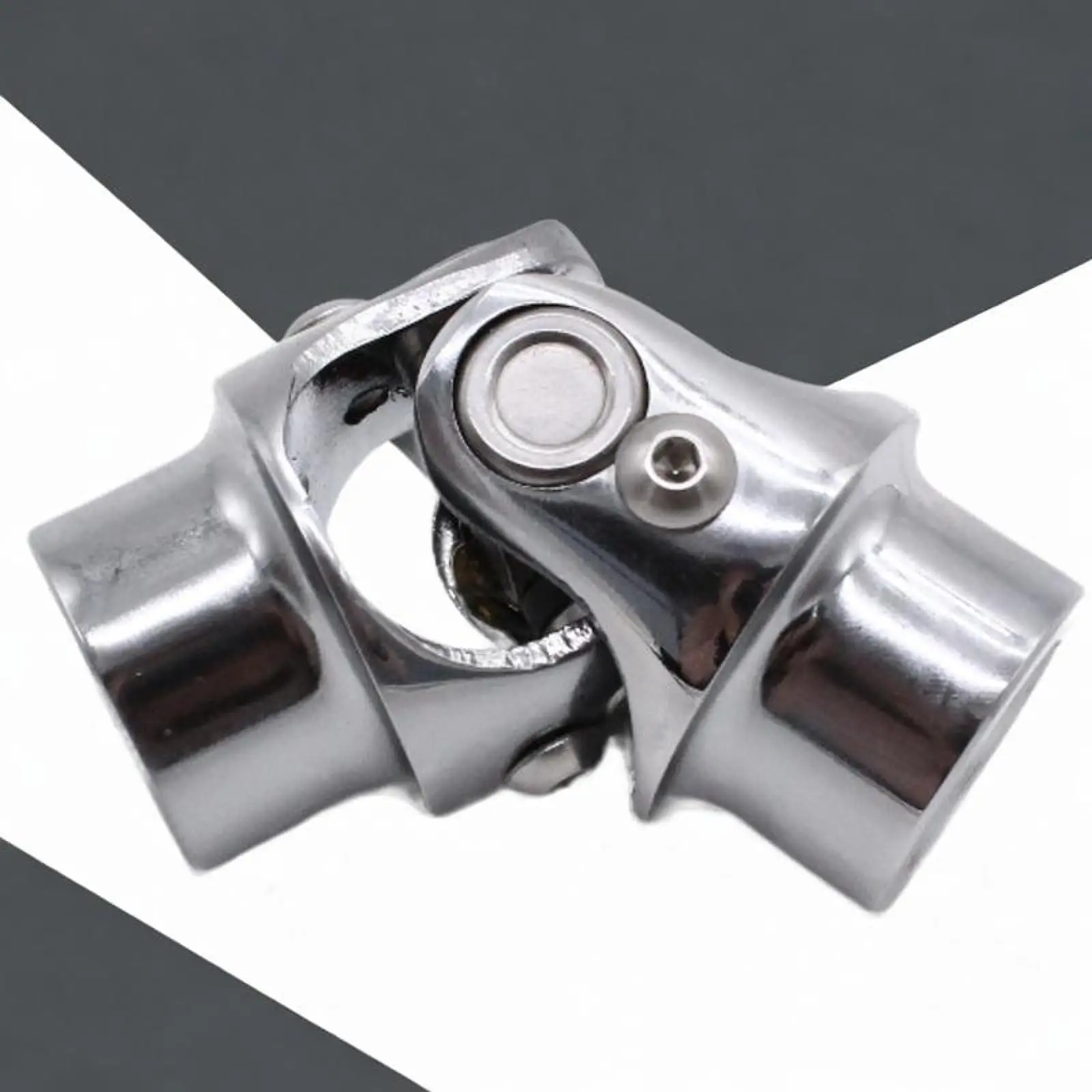 

Запасные части U-образного шарнира с одним валом рулевого управления Простая установка Профессиональный высокопроизводительный серебристый вал 3/4 дюйма круглый x 3/4 дюйма DD