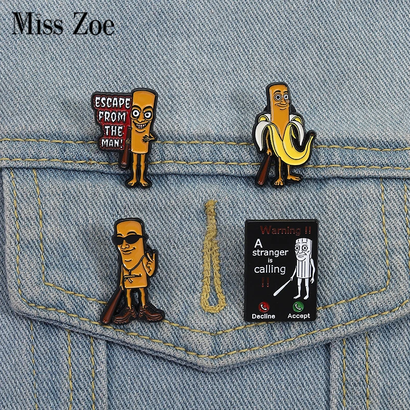 Tung Tung Sahur Emaille Pins Benutzerdefinierte Stickman Horror Abenteuer Spiel Broschen Revers Abzeichen Kleidung Schmuck Geschenk für Freunde
