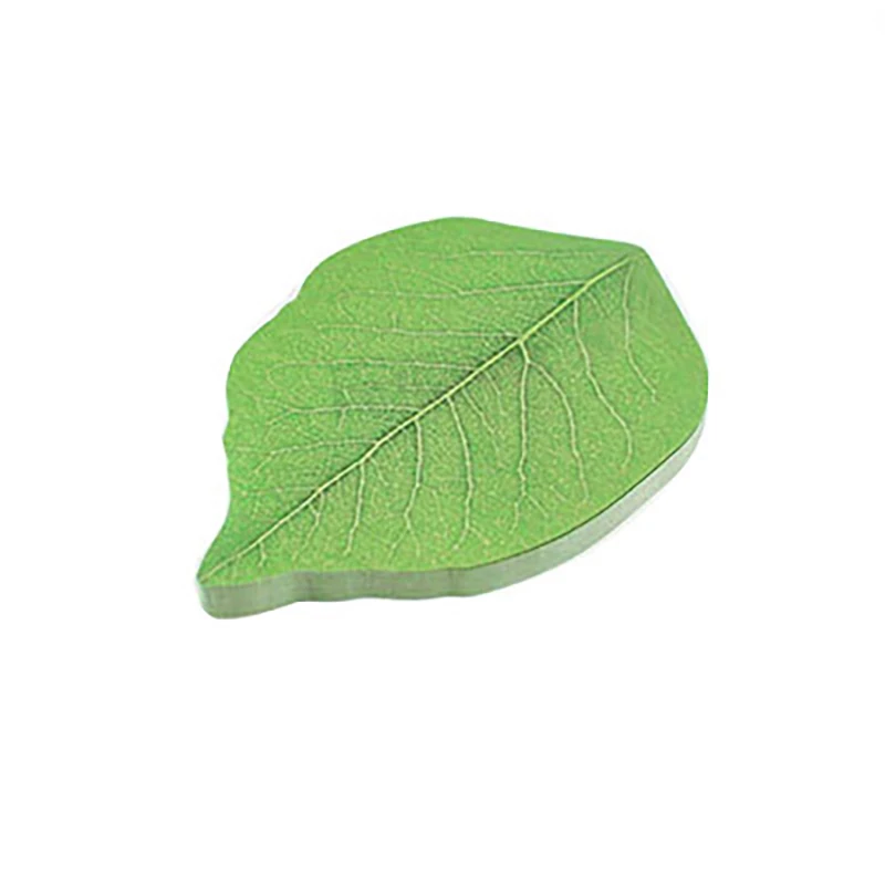 50 ورقة شكل ورقة لزجة ملاحظة منصات لطيف ذاتية اللصق مذكرة المفكرة kawaii اللوازم المكتبية المدرسية القرطاسية