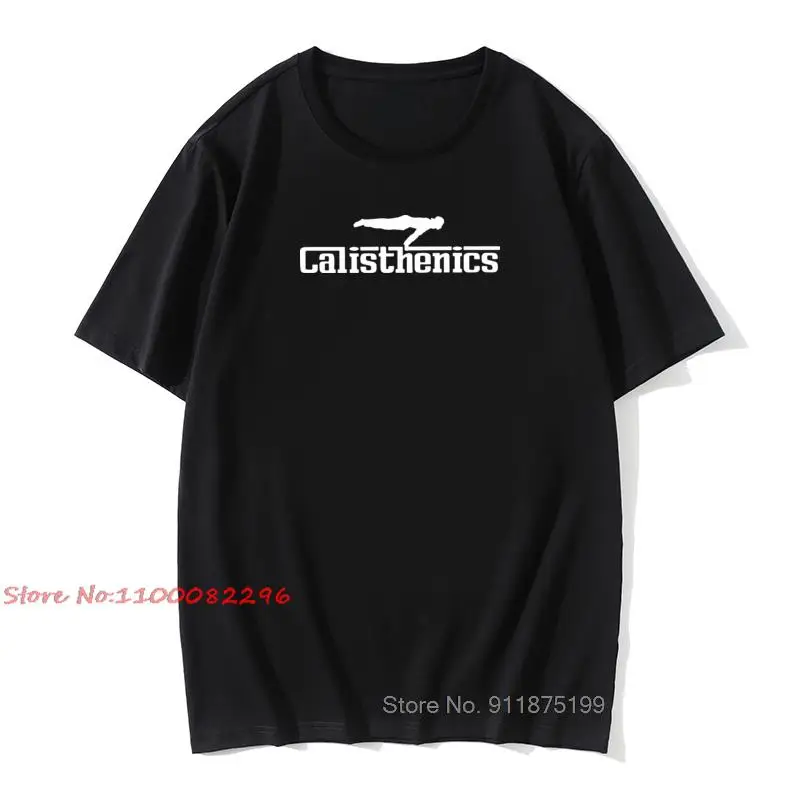 Amazing Calisthenics Planche Tshirt Men Cotton Tee Shirt Sport Workout Fitness Gym Sports Body Tees Vintage