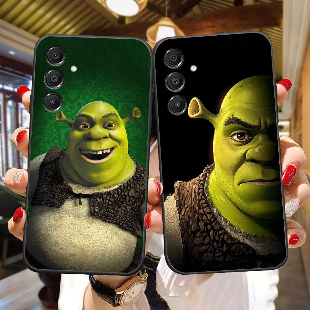 Cartoon Monster S-Shrek Cover Phone Case For Samsung A15 A16 A17 A22 A23 A26 A27 A32 A33 A36 A42 A52 A53 A54 A56 A57 A71 Capa