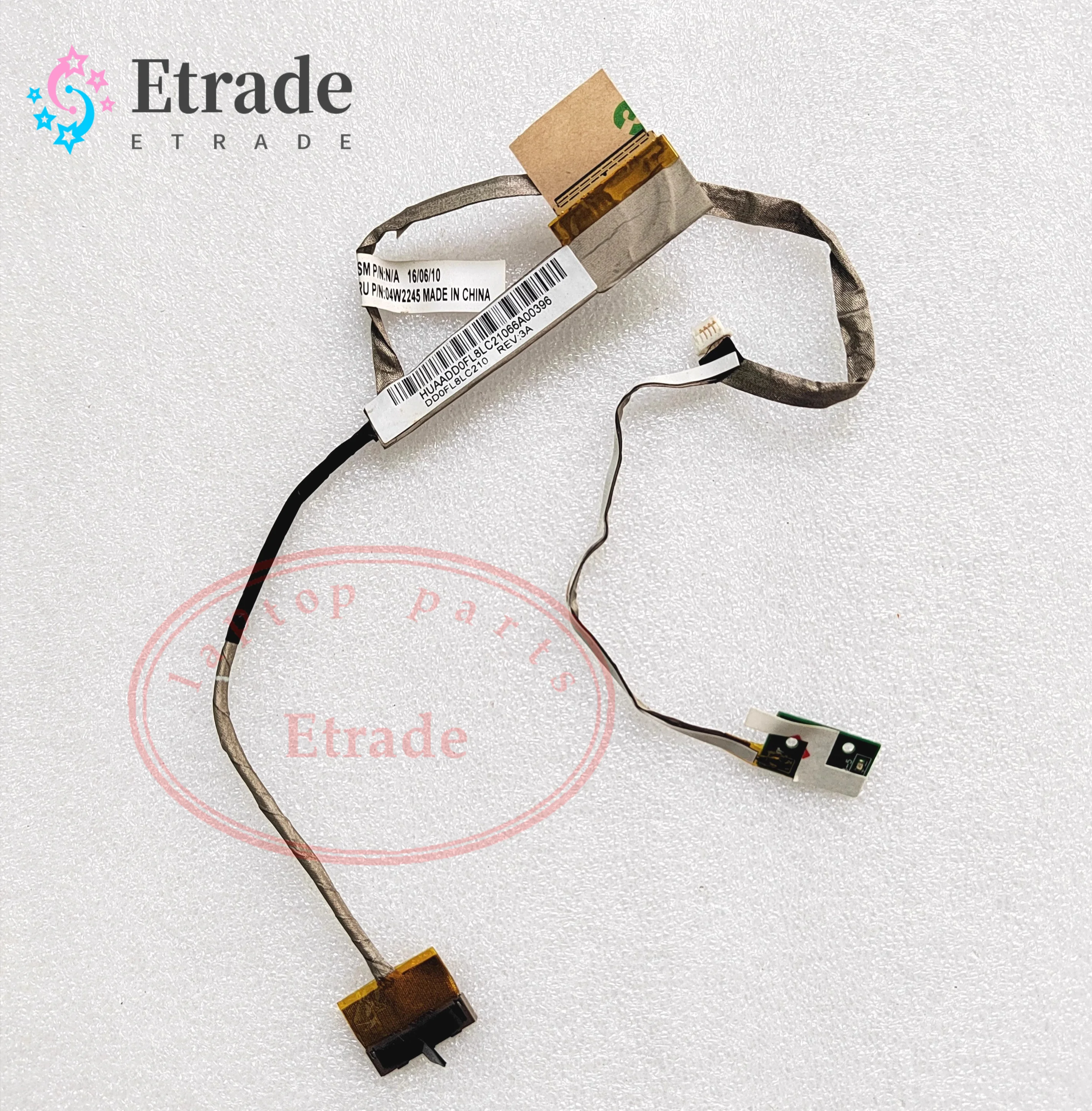 Original For Lenovo  X120E X121E E120 laptop LCD LED Display Ribbon Camera cable DD0FL8LC210 04W2245