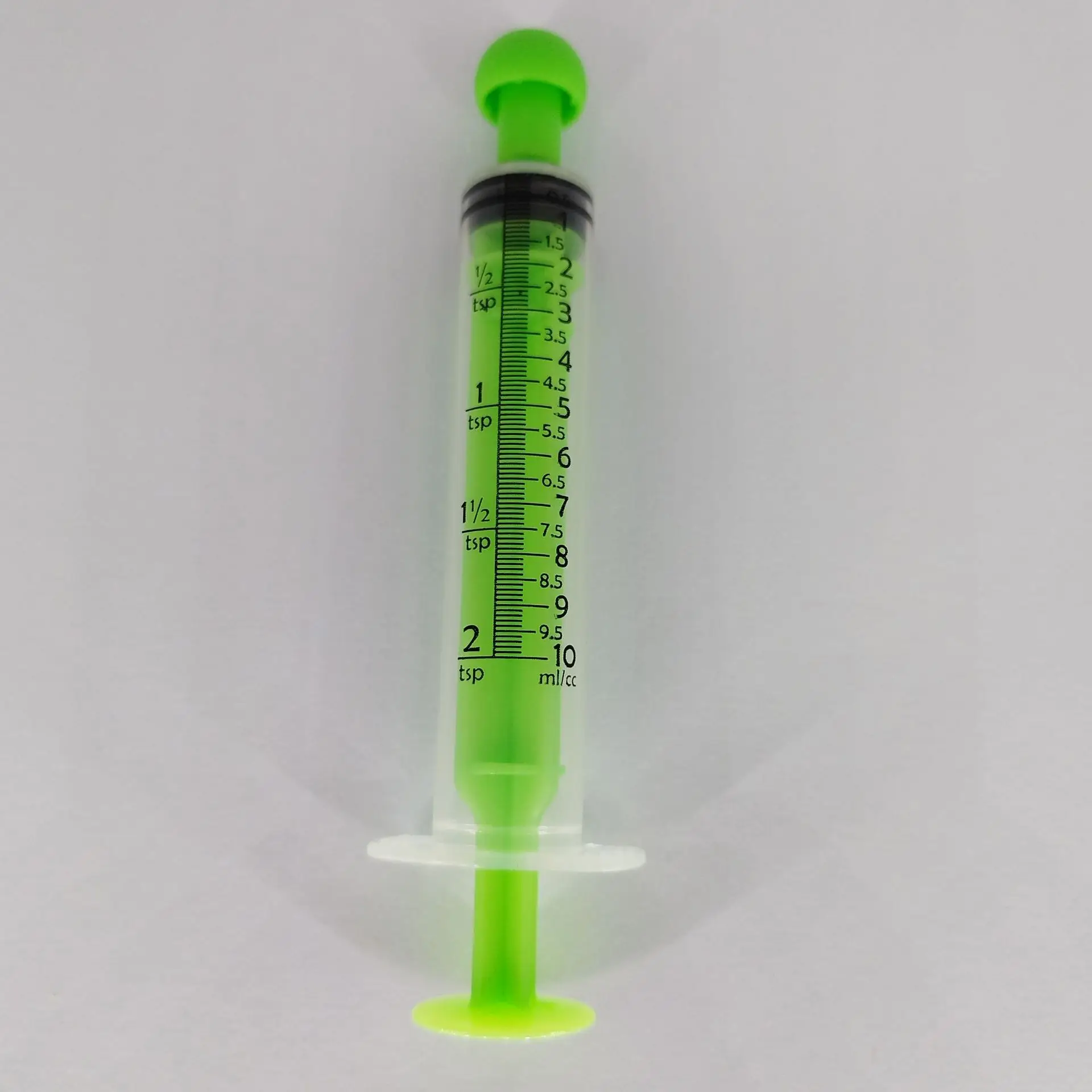 Color straight mouth syringe 5ml 10ml with plastic cap