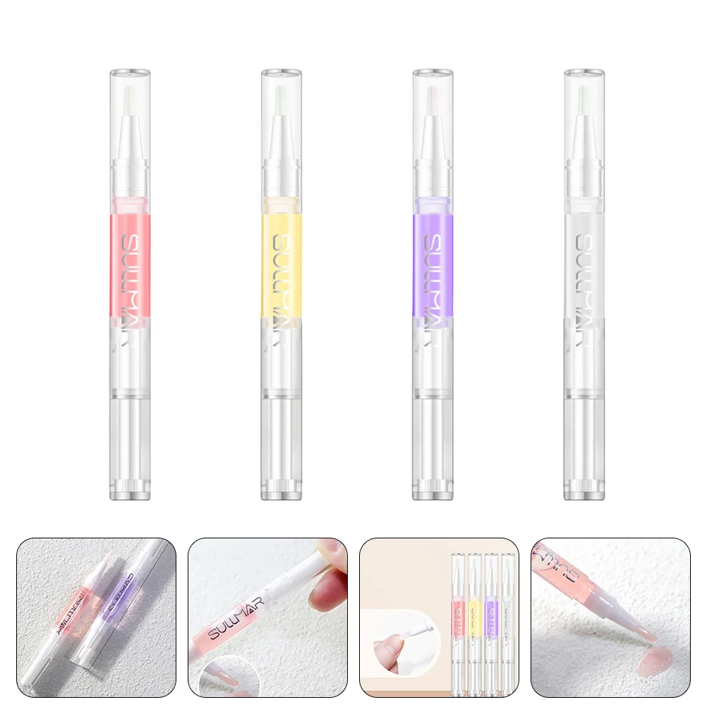 

4 Pcs Nail Nutrition Pen Repair Oil Manicure Nourishing Gloves Skin Care Repairing Tool Moisturize Essential