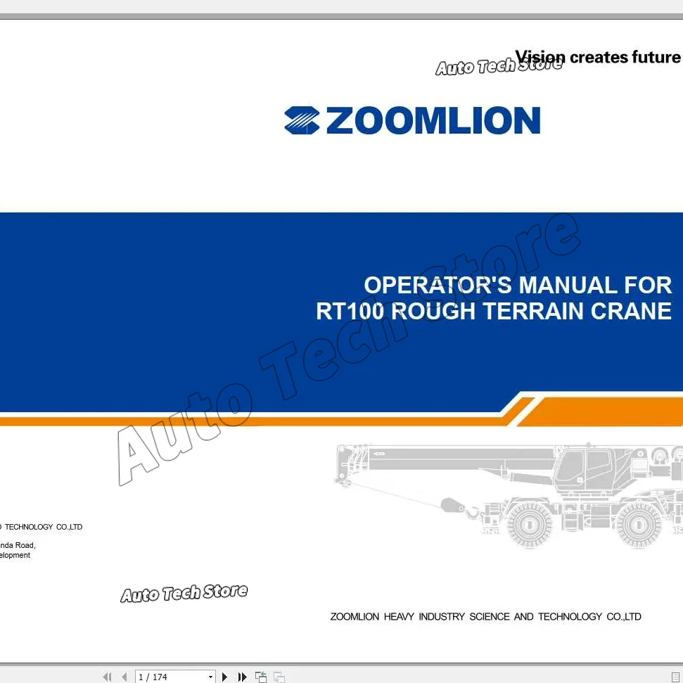 For Zoomlion Crane PDF 934MB Collection Manuals