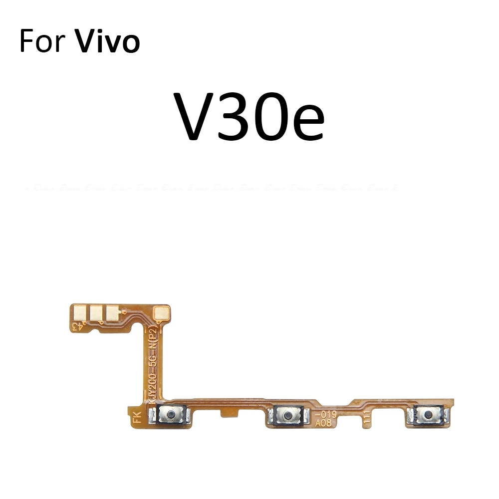 Switch Power ON OFF Button Flex Cable Ribbon For Vivo V30 V30e V40 V40e V50 V60 Lite Pro SE 4G 5G Mute Silence Volume Key Parts image 6