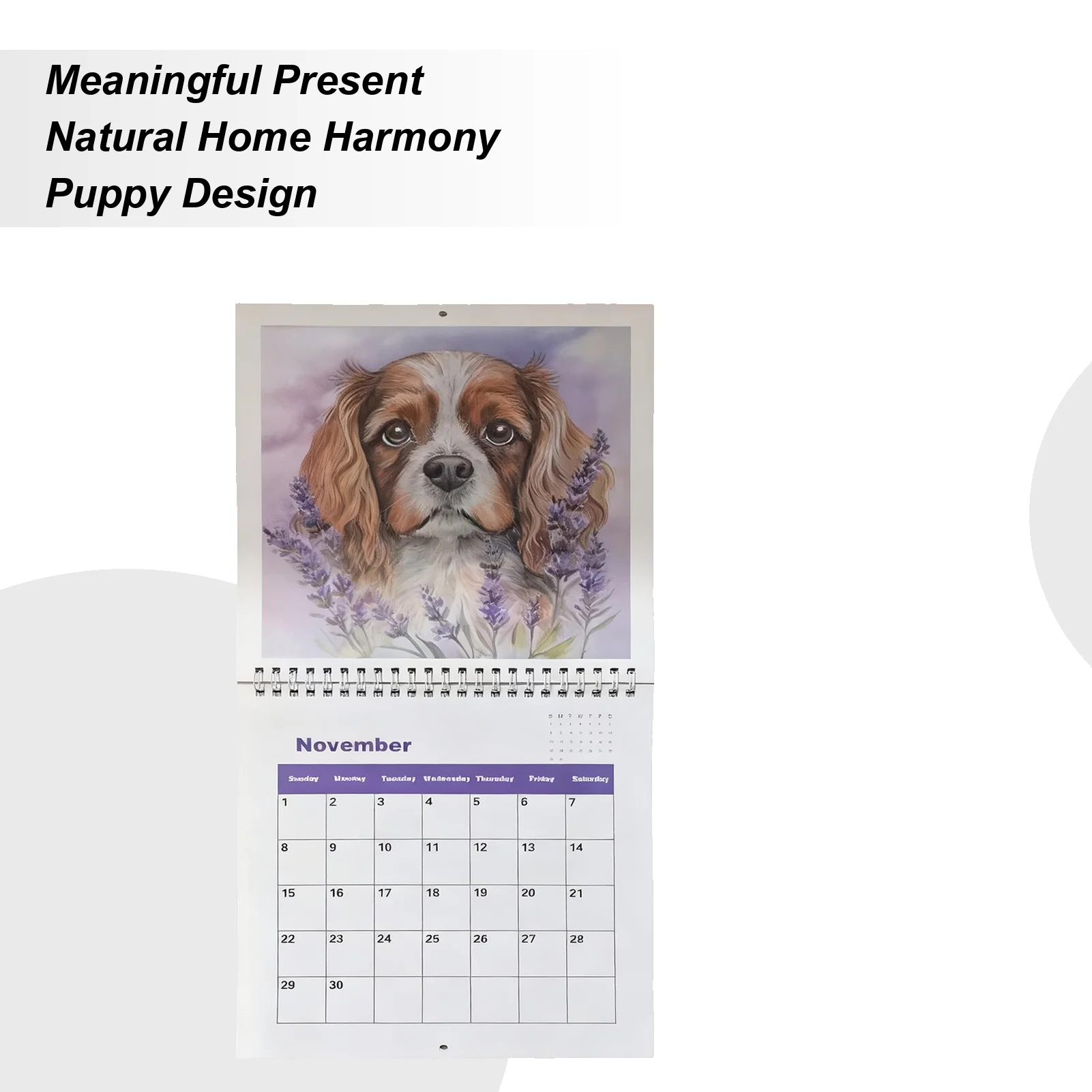 Dog Calendar 2026 2026 Cartoon Puppy Planner 12 Month Wall Calendar For Animal Lover Home School Wall Desk Daily Scheduling