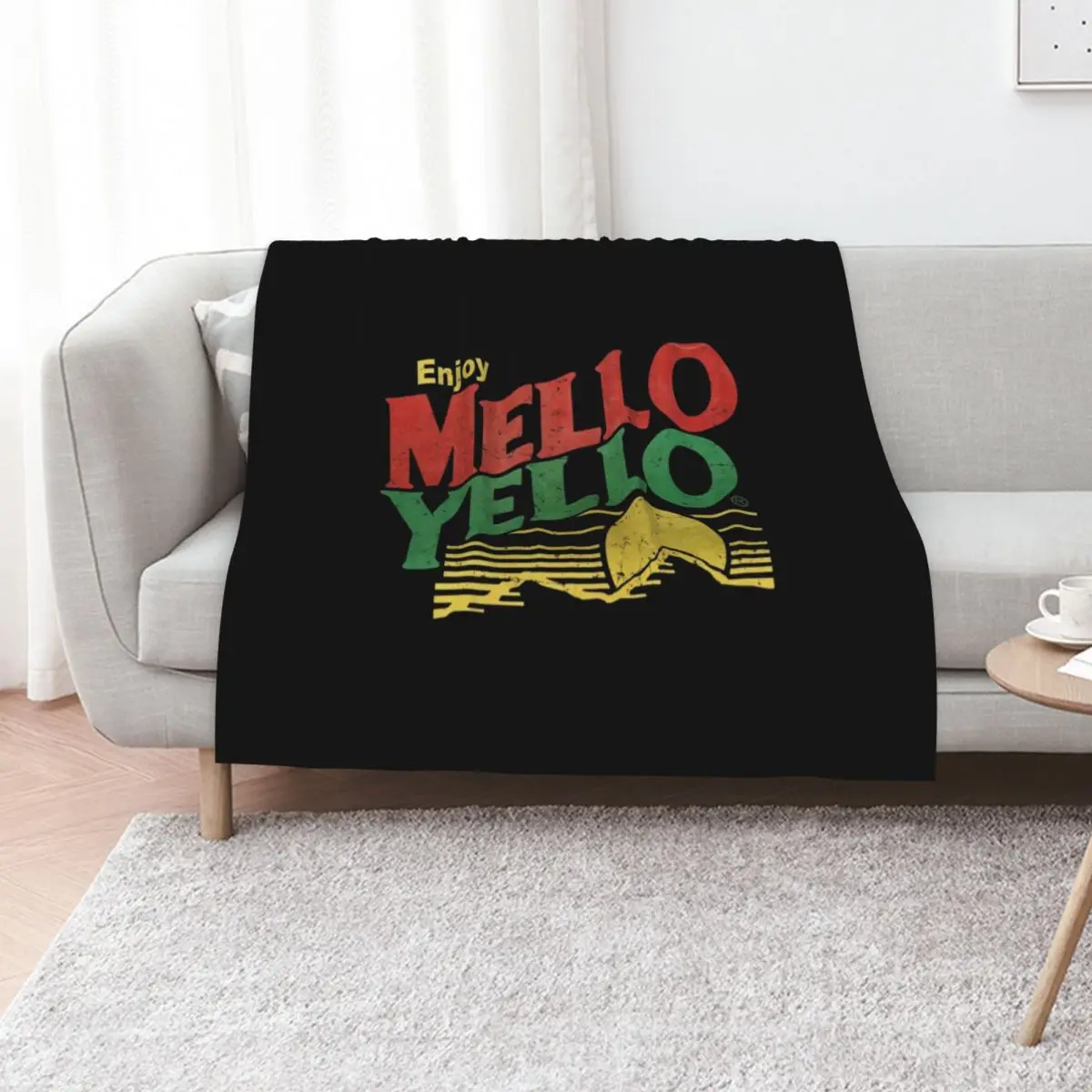 Mello Yello Throw Blanket For Baby Custom Stuffeds Camping Thins Shaggy Blankets