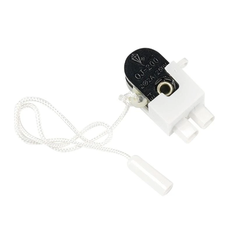 

Convenient Pair of 250V Pull Chain Switches Pull Cord Switches for Chandeliers