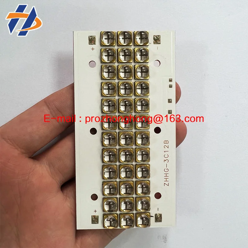 High-Power UV LED Curing Lamp Light-Emitting Module For UV Ink And Varnish Fast Drying 3D Printing Curing UV Glue Curing