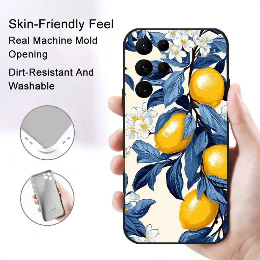 حافظة لهاتف سامسونج S Series s21 s22 s23 s24 s25 FE Plus كلاسيكية متعددة الاستخدامات باللون الأسود الناعم #3