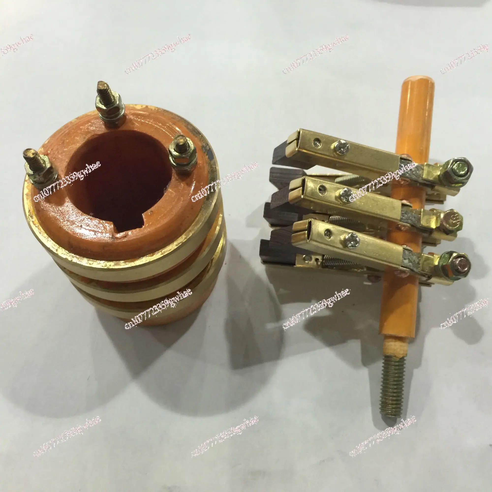 3-way Conductive Slip Ring, Inner Diameter 25, 30, 35, Outer Diameter 58, Height 61