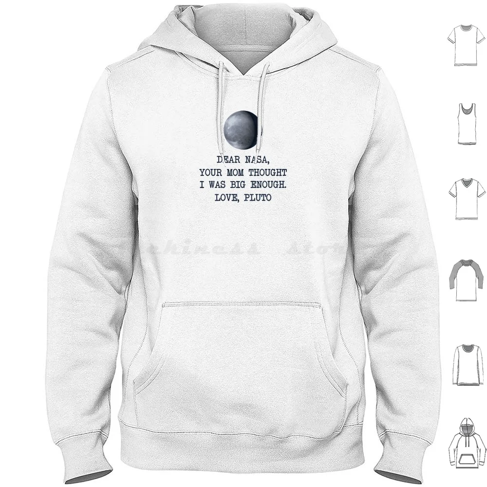 Dear Love Hoodies Long Sleeve Space Science Astronomy Physics Your Joke Planet Solar System Universe Cosmos Uranus