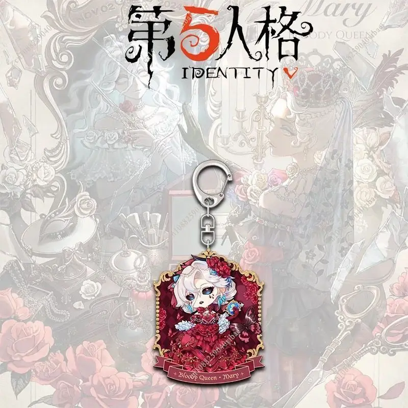 Identity V Keychain Gardener Mary Ithaqua Joseph Frederick Kreiburg Cartoon Character Pendant Anime Cosplay Backpack Decoration