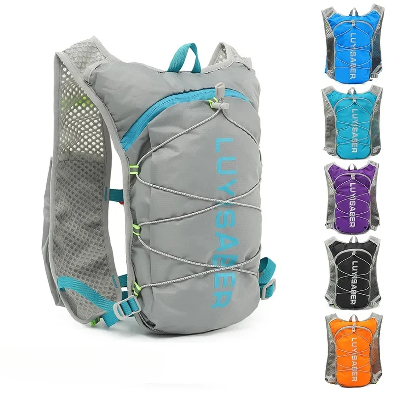 Ultralight Running Bag New Functional Women's Off-road Backpack Men's Outdoor Hiking Marathon Hydrating Water Bag Cycling Bag 5L