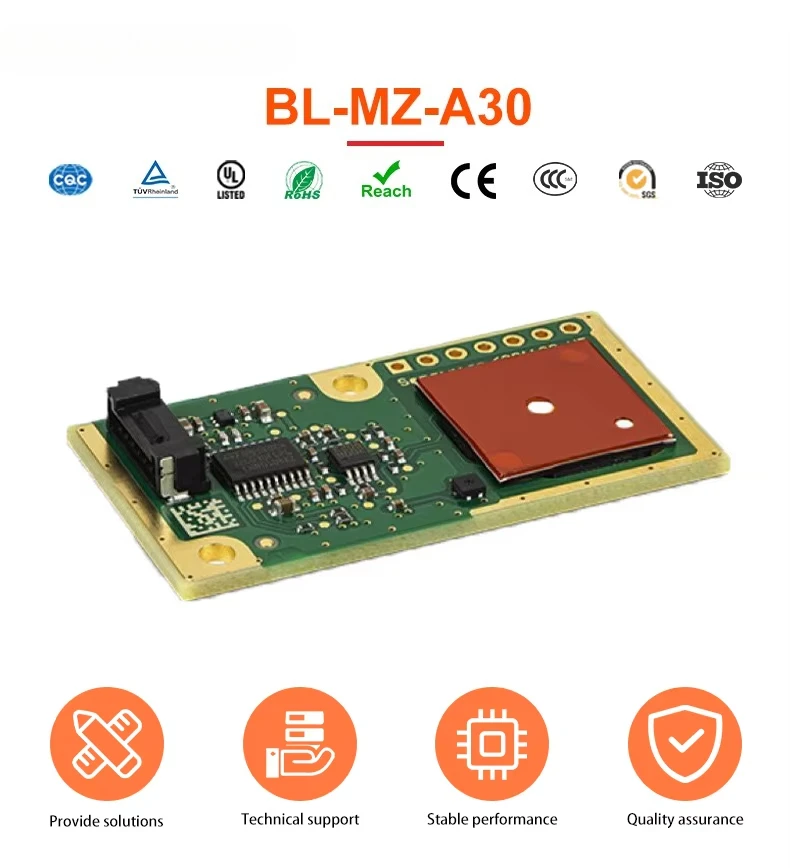 GBeelee H2S Gas Sensor Module Electrochemical Detection 3V 10mA I2C/UART Output Air Quality Sensor