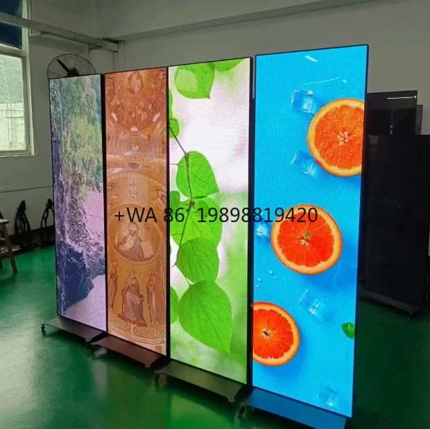 لوحة شاشة عرض LED متجر شاشة إعلانية تسويق ملصق إعلاني شاشة LED داخلية LED