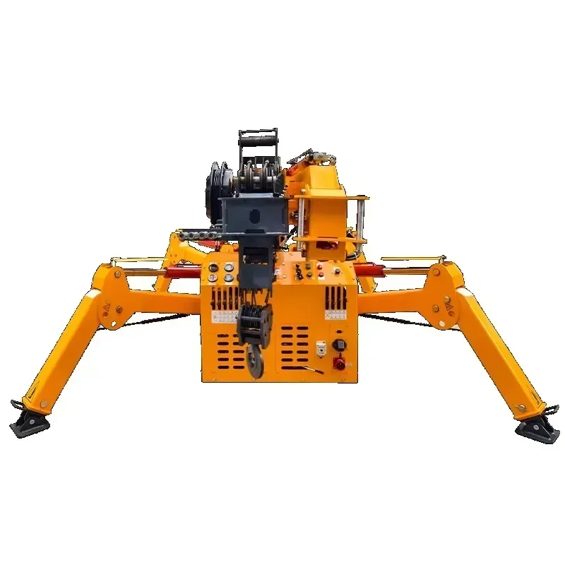 Hot Sale 10m Spider Crane Crawler Crane Lift 3ton Spider Mini Crane Lifting Machinery