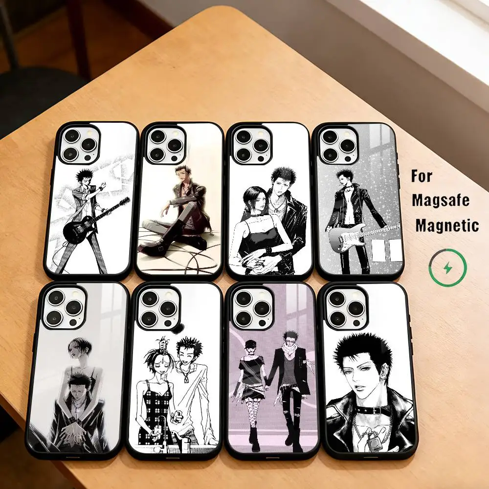 

G-Guitarist R-Ren H-Honjo Phone Case For iPhone17,16,15,14,13,12,11 Plus,Pro Magnetic with Magsafe Wireless Charging