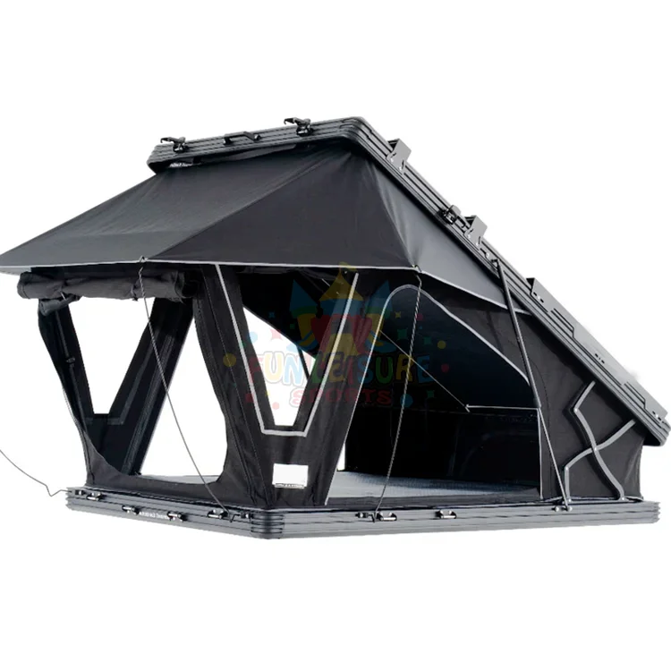 Hot Selling Roof Top Tent Pu3000mm Bracket Type Roof Tent Travel Hard Shell Rooftop Tent 4 Person For Outdoor Tenda Da Tetto