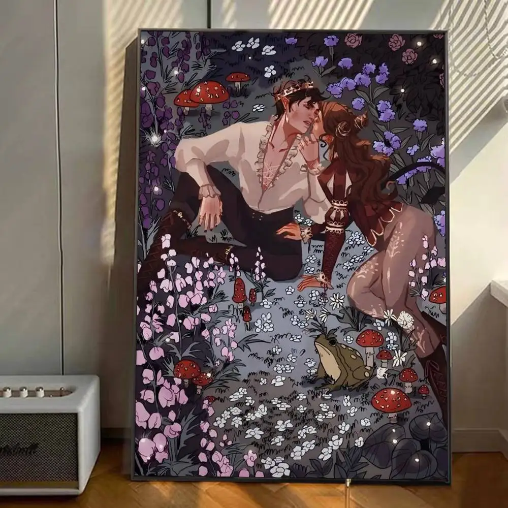 1 قطعة الأمير القاسي J-Jude و C-Cardan المشارك ذاتية اللصق الفن ورق مقاوم للماء ملصق مقهى بار غرفة جدار ديكور #5