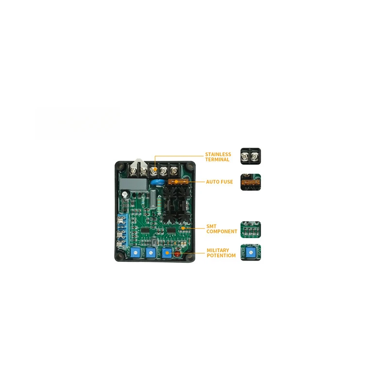 

GAVR 8A Diesel Generator Parts, Automatic Voltage Regulator, Excitation Voltage Regulator Board AVR