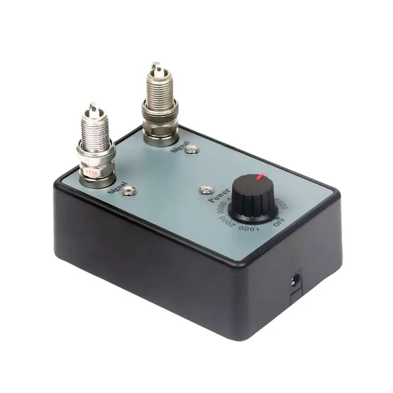 Automotive spark plug detector test bench
