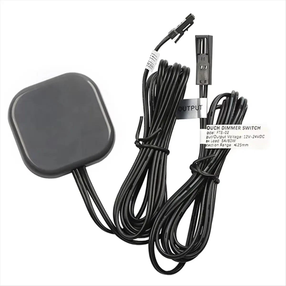A14M Penetration 25mm DC12-24V Wooden Glass Acrylic Cabinet LED Light Smart Touch Dimming Sensor Switch -02A