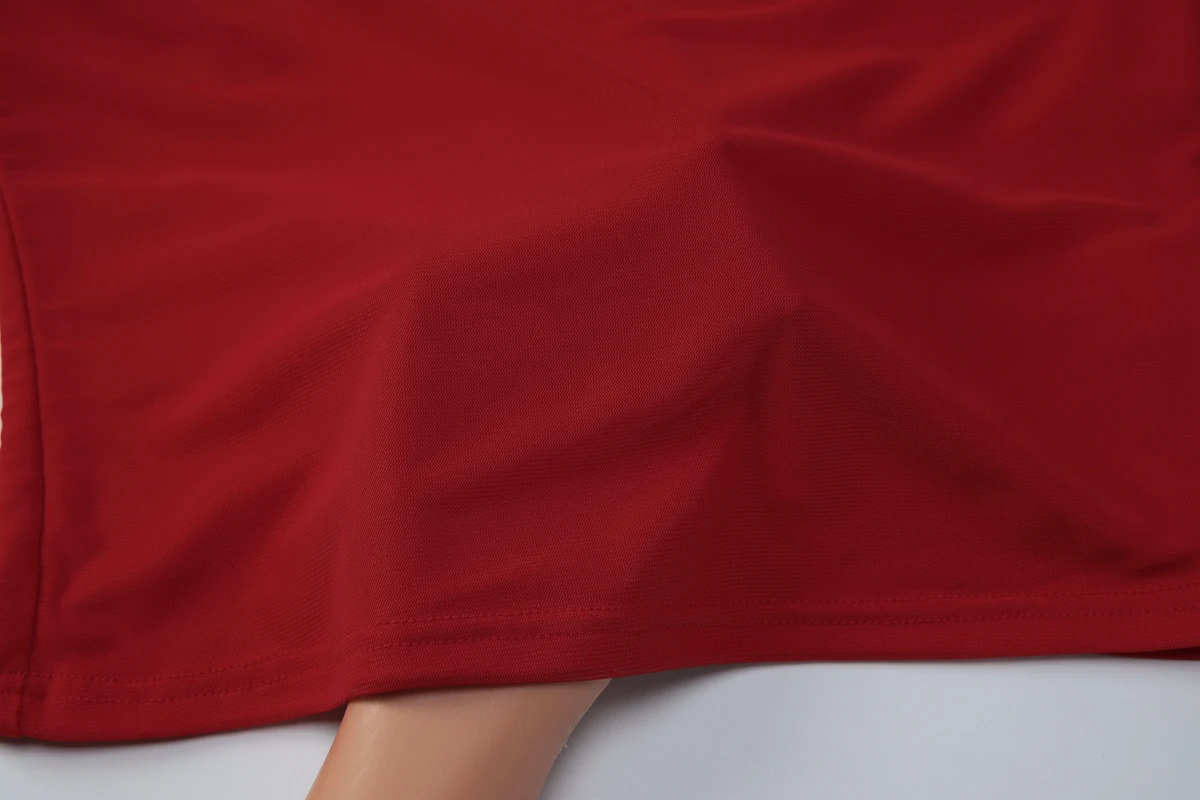 Hugcitar Modisches, einfarbiges, kurzärmeliges Patchwork-Mesh-Top mit Schnürung, sexy Crop-T-Shirt, Damenkleidung, Party, Nachtclub, T-Shirts – Detail 10