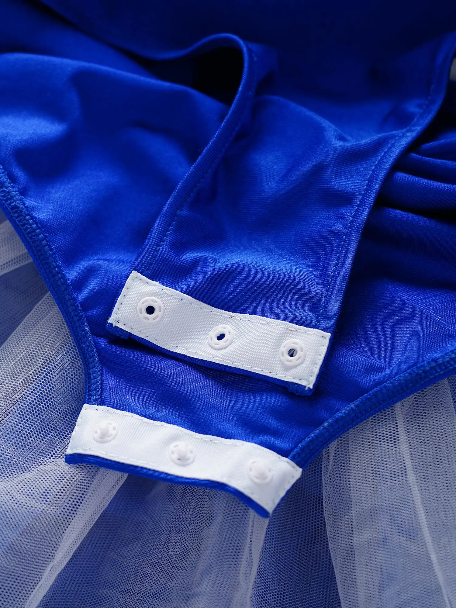 

Cute Halloween Cosplay Shark Costume Ballet Dancewear Tulle Dress Long Sleeve Sequin Hooded Bow Leotard for Birthday Party Dress