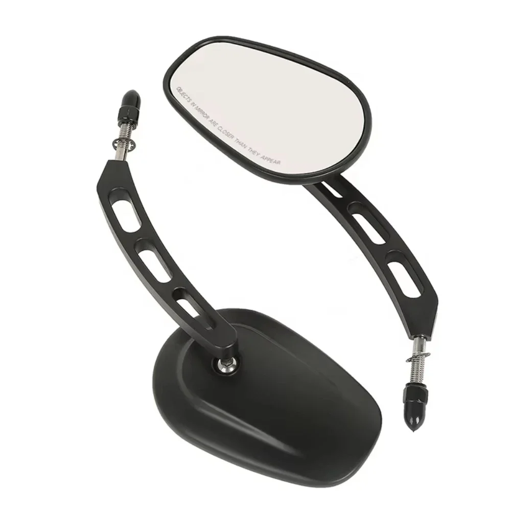 WB3 Nightster Sportster S Low Rider S Motorcycle Side Mirrors Chrome Plated Round Shape Anti-glare Waterproof Softail Touring