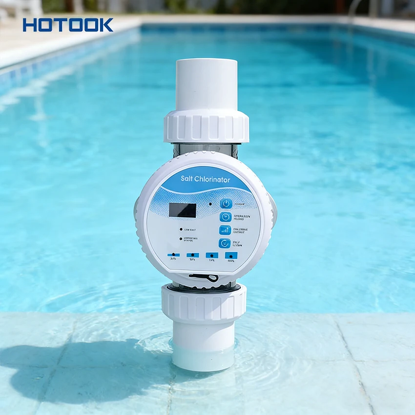 

SCS Saltwater Pool Chlorination System Upgrade, Chlorine Generator, Smart App Control, Built-in Control, Pool
