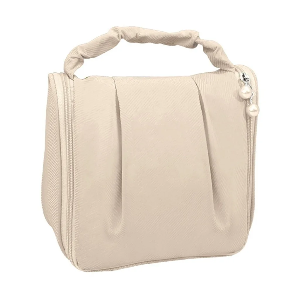 

Large Capacity Cloud Cosmetic Bag Solid Color Portable Toiletry Pouch Cute Multipurpose Makeup Case Pouch for Outdoor Traveling