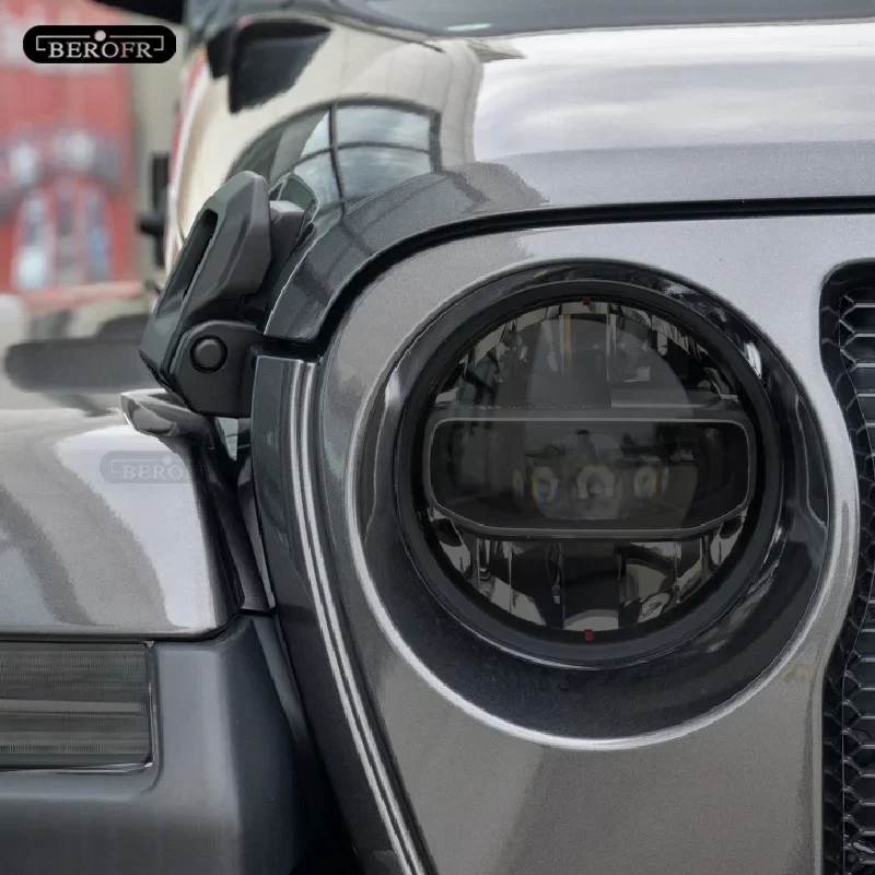 

Автомобильные чехлы, защитная пленка для фар, черная прозрачная наклейка, автоаксессуары против царапин для Jeep Wrangler JL 2019 2020