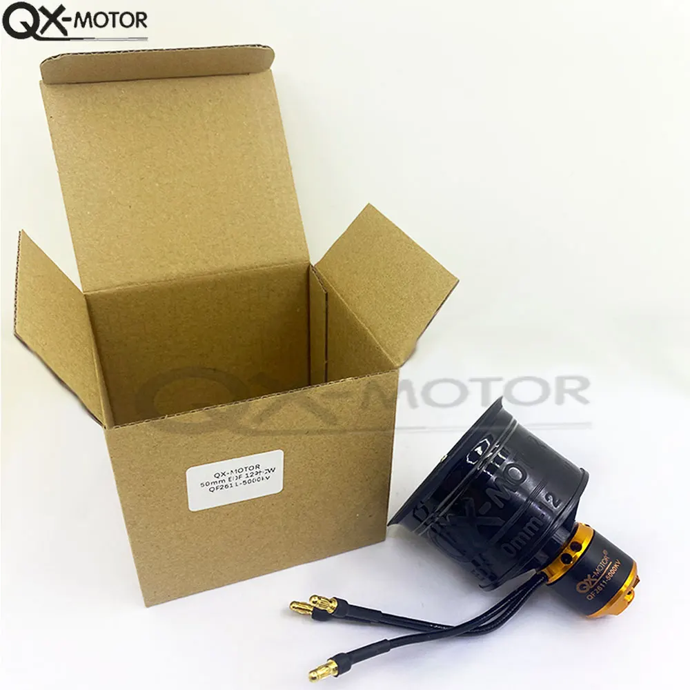 

QX-MOTOR 50 мм 12-лопастной канальный вентилятор EDF QF2611PRO 3300KV 4000KV 4600KV 5000KV 3750KV 3100KV Бесщеточный двигатель CW CCW FPV Запчасти для дронов