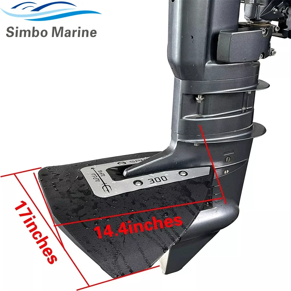 HD300 Sport-300 Whale Tail HydroFoil Stabilizer Fits most Yamaha Suzuki Johnson For 40HP to 350HP Boat Outboards Stern Drives