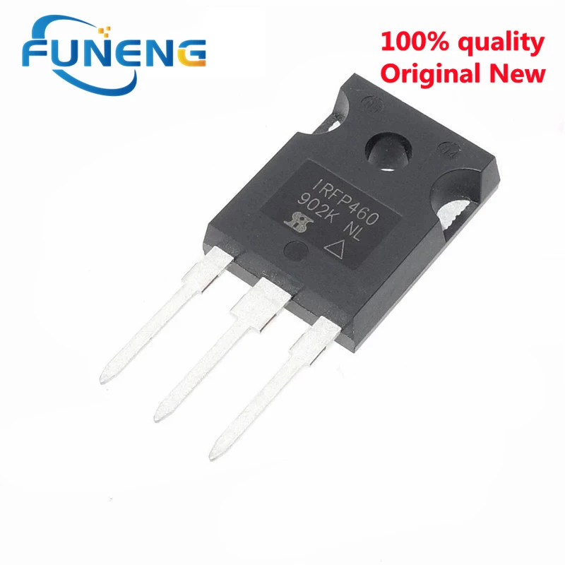5 pçs/lote IRFP460 IRFP460PBF IRFP460N IRFP460A IRFP460LC N-Canal N-MOSFET Power Transistor TO-247