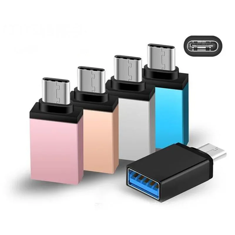 Type C Male to USB 3.0  Female Adapter USB-C Male OTG A Female Data Connector For MacBook Pro iPad Mini 6/Pro MacBook Air Device