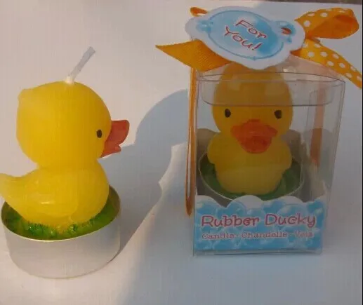 Free shipping 20pcs/lot wedding favors Wedding favors Rubber Ducky Candles