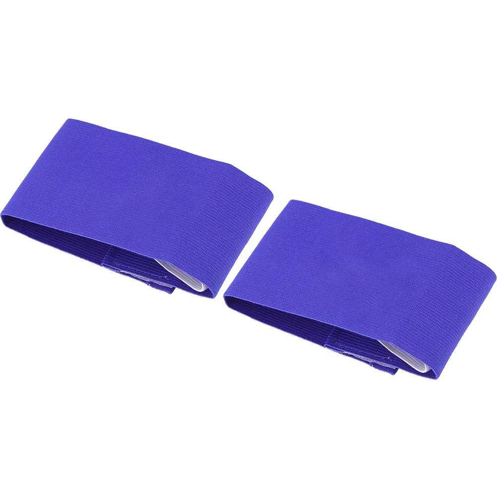 2Pcs Soccer Captain Armband Youth Kids Adjustable Sticky Style Thickened Nylon Comfortable Team Sport Arm Band Football