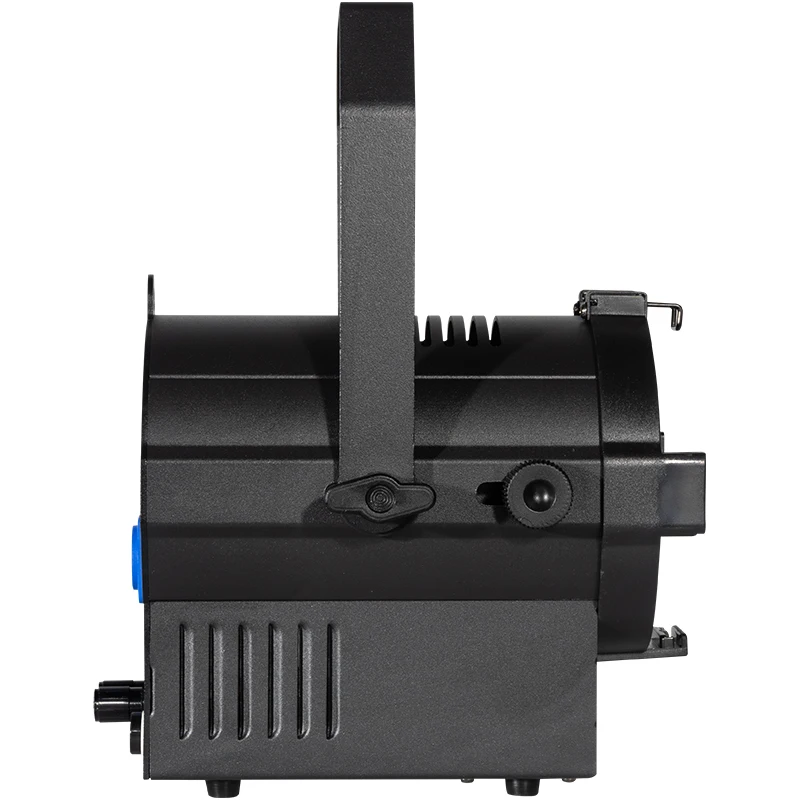 ZVH Warm Cool White LED Fresnel Spotlight Mini 50W 2IN1 25°-80° Manual Zoom Theater Museum Spotlight DMX Control Stage Lighting