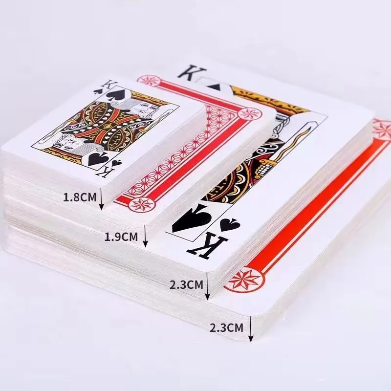 19cm*13cm large playing cards, giant creative cards, multi-size large board game cards board game