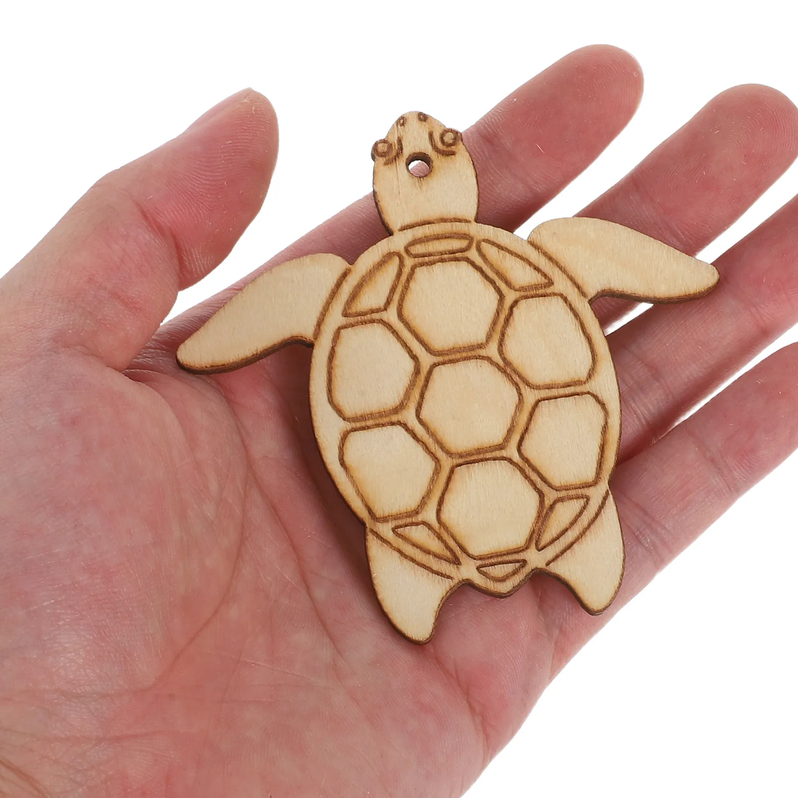 

60 шт. неокрашенных деревянных заготовок морских животных для поделок, заготовки для росписи, декорации для вечеринок, товары для рукоделия