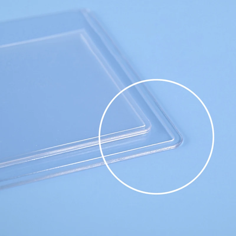 Idol Photo Game Card Protector, Toploader DIY Star Card, Clear HD PVC Slot, Baseball e Football Game Cards