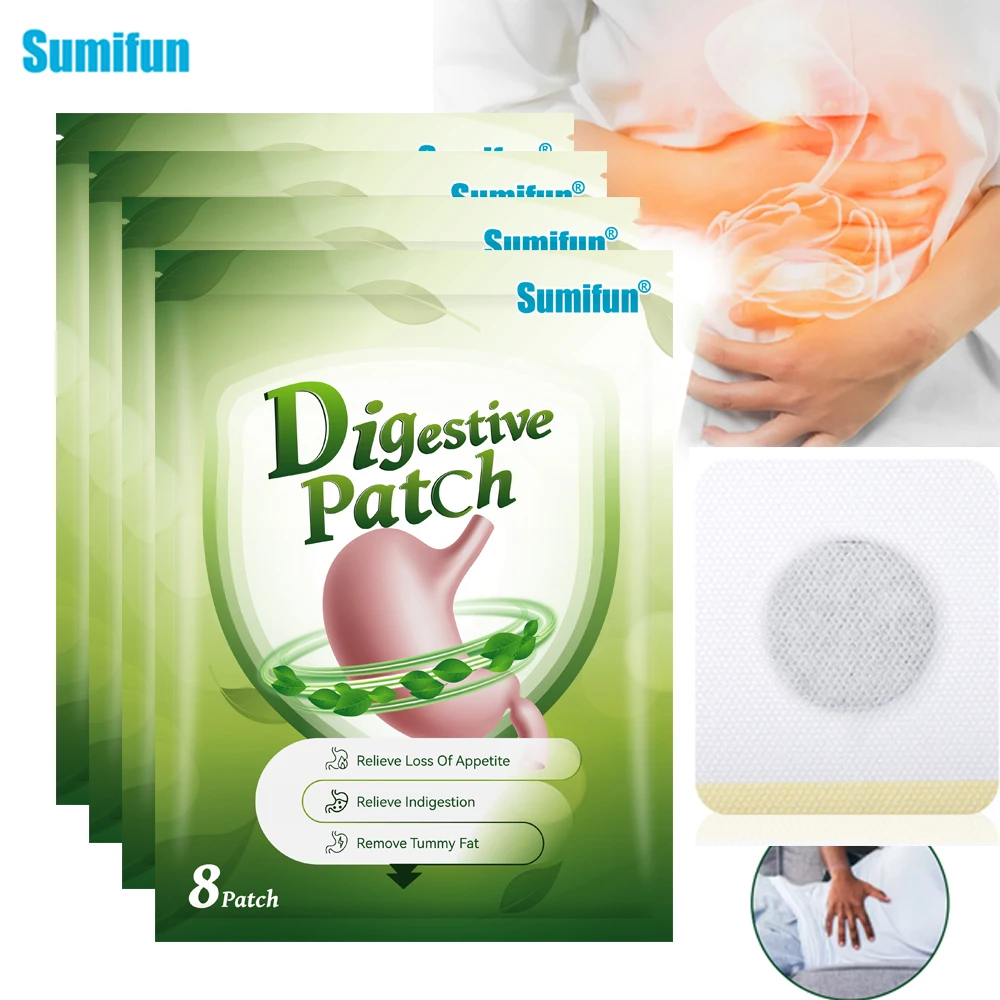 

8/16/32pcs Digestive Patch Gastric Ulcer Stomachache Indigestion Diarrhea Treatment Sticker Gastroenteritis Medical Plaster